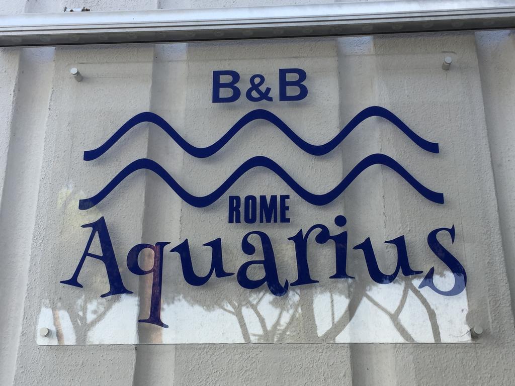 Aquarius Rome Acomodação com café da manhã Exterior foto